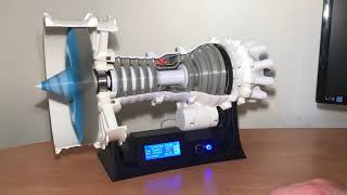 Fully Powered 3D Printed Jet Engine [upl. by Luwana]