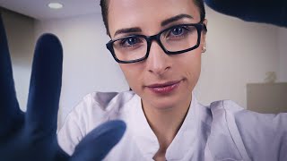 ASMR Deutsch Arzt Roleplay 👩‍⚕️ Hautarzt untersucht dich ASMR Hautpflege  Dermatologe  German [upl. by Hilbert]