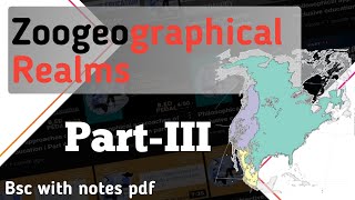 Zoogeographical realms  part 3 bsc  notes [upl. by Naomi]