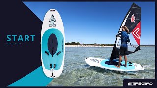 START  The Most Stable Beginner Windsurfing Board [upl. by Grieve]