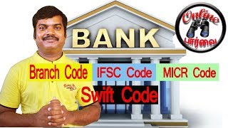 How to find Bank swift code MICR code IFSC code [upl. by Noyrb772]