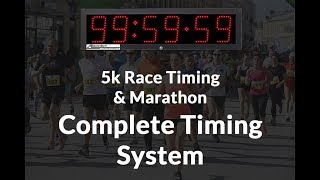 Complete Race Clock Timing System with Time Machine [upl. by Clabo]