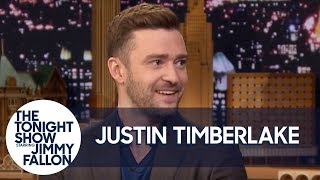 Justin Timberlake Has a Silent Interview with Jimmy Fallon [upl. by Haslam]