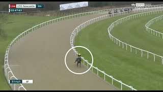 Unbelievable horse race at Newcastle 😮 [upl. by Obellia]