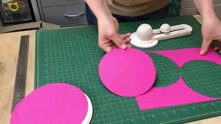 How to cut perfect circles with Martha Stewart circle cutter [upl. by Thunell]