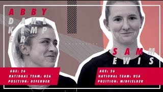 PUMA Football Trailblazers  Abby Dahlkemper amp Sam Mewis [upl. by Nnyleitak]