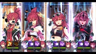 Grand Chase Kakao  Elesis Chaser Skills [upl. by Aloek]