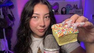 ASMR eating gourmet marshmallows [upl. by Eberle]