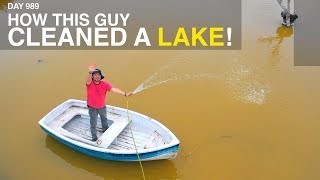 How This Guy Cleaned a Lake [upl. by Eldridge]