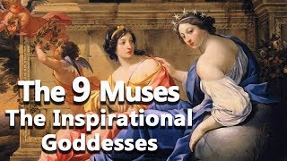 Muses The 9 Inspirational Goddesses of Greek Mythology  Mythology Dictionary  See U in History [upl. by Atinyl300]