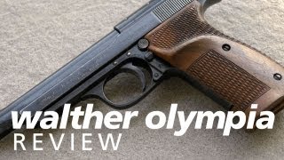 Review the Walther Olympia Jaeger 22lr pistol Norinco TTOlympia [upl. by Macintyre]