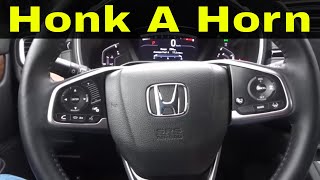 How To Honk A Car Horn In 2 MinutesDriving Lesson [upl. by Nauqaj]