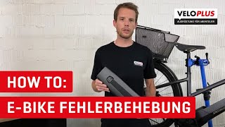 How To Fehlerbehebung EBike [upl. by Afra]