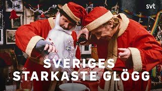 Sveriges starkaste glögg  Albert och Herbert firar jul  SVT [upl. by Frame475]