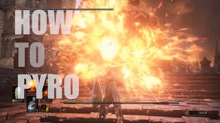 Dark Souls 3 actual Guide Pyromancer PvE [upl. by Nommad]