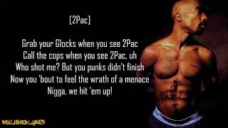 2Pac  Hit Em Up ft Outlawz Lyrics [upl. by Oninotna]