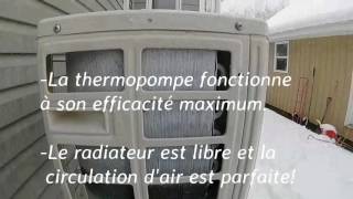 Protection pour thermopompe [upl. by Haeli]