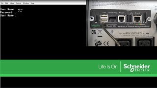 Network Management Card Password Reset Procedure  Schneider Electric [upl. by Schulze]