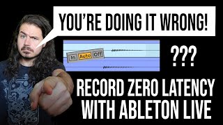 How to Record Without Latency in Ableton Live [upl. by Phillida]