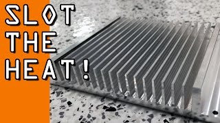 CNC Machining a Heat Sink Part 1 Widget102 [upl. by Llertniuq591]