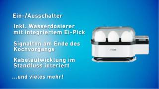 Produkt der Woche 47  Krups Eierkocher Ovomat Trio weiss [upl. by Aleyak]