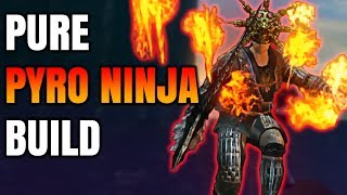 Dark Souls Remastered  Pure Pyromancer Ninja Build PvPPvE  PyromancyDexterity Build [upl. by Wandie]