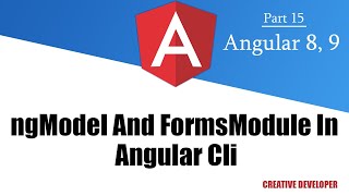 NgModel In Angular  NgModel and get value of an input in angular  Angular  Angular Tutorial [upl. by Naiditch]