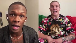 Israel Adesanya and Marvin Vettori Get Heated  Full Interview  UFC 263 [upl. by Raasch11]