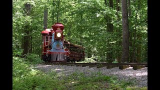 2 foot Gauge park train at Burke Lake Park [upl. by Toblat]