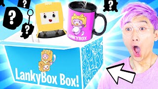 The LANKYBOX BOX OFFICIAL UNBOXING ITS FINALLY HERE [upl. by Reynard]