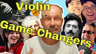 Game Changing Violinists 🎻 The Amazing Violinists that changed the way people played violin forever [upl. by Nitsur]