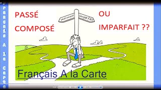 😥 Comment DIFFÉRENCIER limparfait et le passé composé  22 [upl. by Llehcsreh]