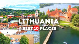 Amazing Places to Visit in Lithuania  Travel Video [upl. by Damal]