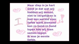 INB  Eerste liefde Lyrics [upl. by Dixil533]