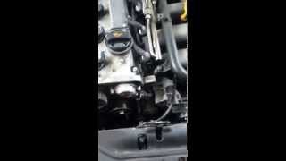 Vw passat 18 turbo 2003 water pump and timing [upl. by Nojid]