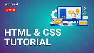 HTML CSS Tutorial for Beginners  Learn HTML amp CSS  Full Stack Training  Edureka [upl. by Alysia]