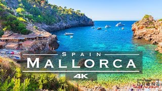 Mallorca Spain 🇪🇸  by drone 4K [upl. by Bardo]