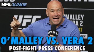 UFC 299 OMalley vs Vera 2 PostFight Press Conference  Sunday 1 am ET [upl. by Nickolaus]