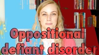 What is Oppositional Defiant Disorder [upl. by Zobkiw643]