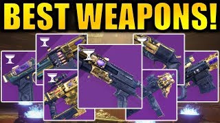 Destiny 2 BEST MENAGERIE WEAPONS  PvP amp PvE God Rolls  Season of Opulence [upl. by Ahsikal]