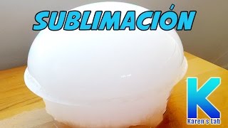 Sublimación [upl. by Retxed]