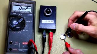 How to Measure a CR2032 Coin cell battery 006 [upl. by Chloras653]