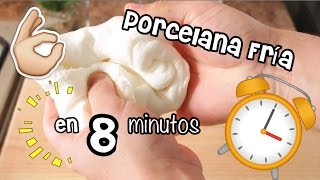 PORCELANA FRíA en 8 Minutos  Pasta Flexible [upl. by Notreb]