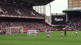 Payet Free Kick v Crystal Palace [upl. by Donald793]