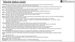 Mental status exam [upl. by Atnom]