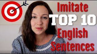 How to Pronounce TOP 10 English Sentences [upl. by Inglebert345]