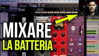 Come Registrare e Mixare la Batteria Tutorial 451 [upl. by Icart]