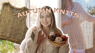 New Fall Knitting Patterns amp Upcoming Designs  Hundred Acre Wool Knitting Podcast Ep 63 [upl. by Enileve]