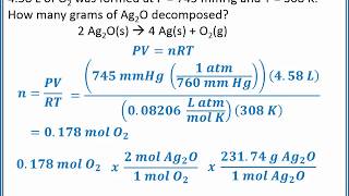 CHEMISTRY 101  Stoichiometry with gases [upl. by Zimmermann196]