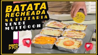 Venda Batata Recheada na Pizzaria Gastando Pouco  Venda Batata Recheada no Ifood [upl. by Asteria521]